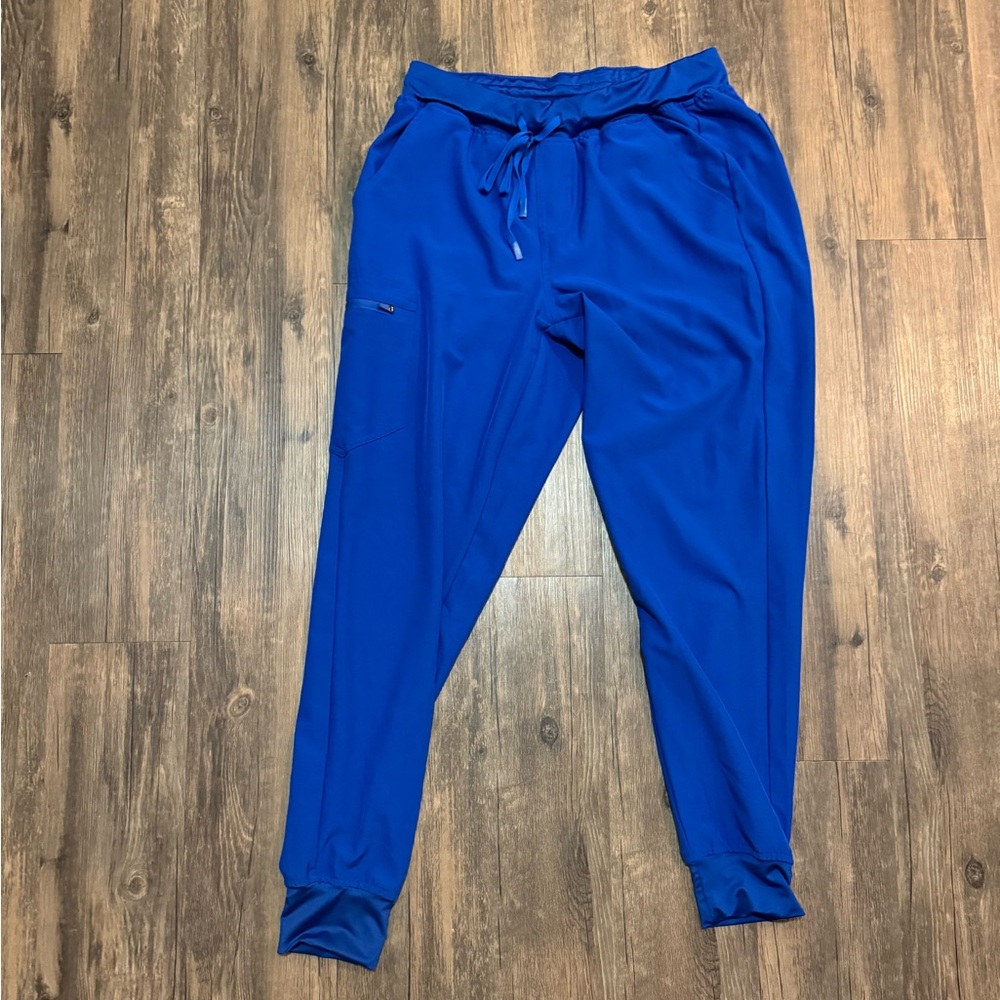 Blue Scrub Pants Jogger